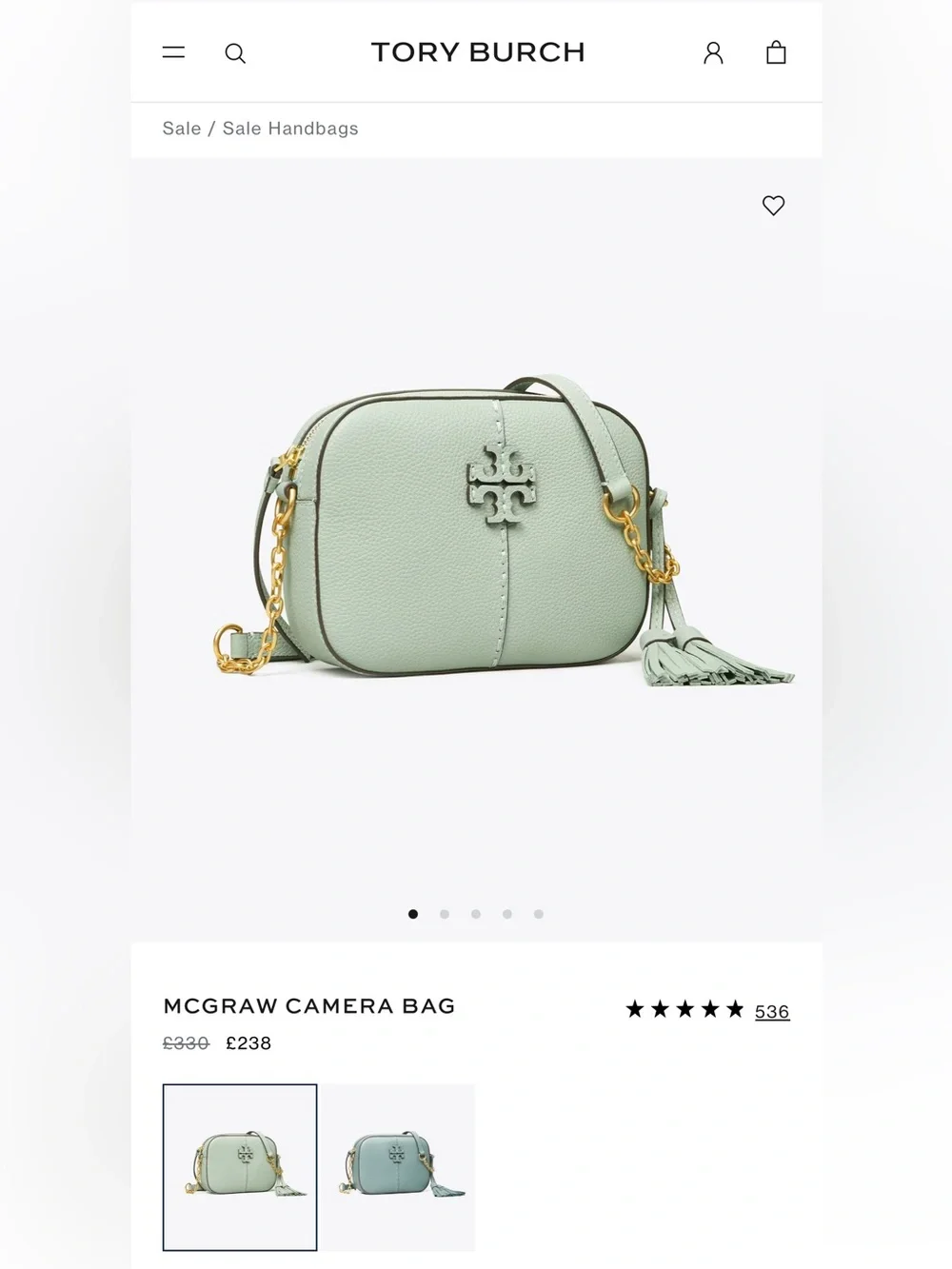 Tory Burch McGraw Camera Bag